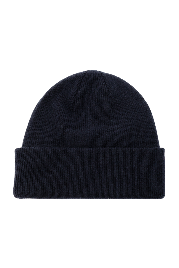 Samsøe Samsøe Beanie with logo patch