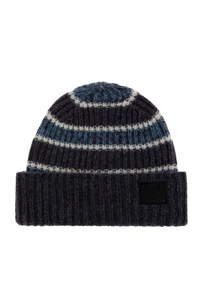 Striped beanie