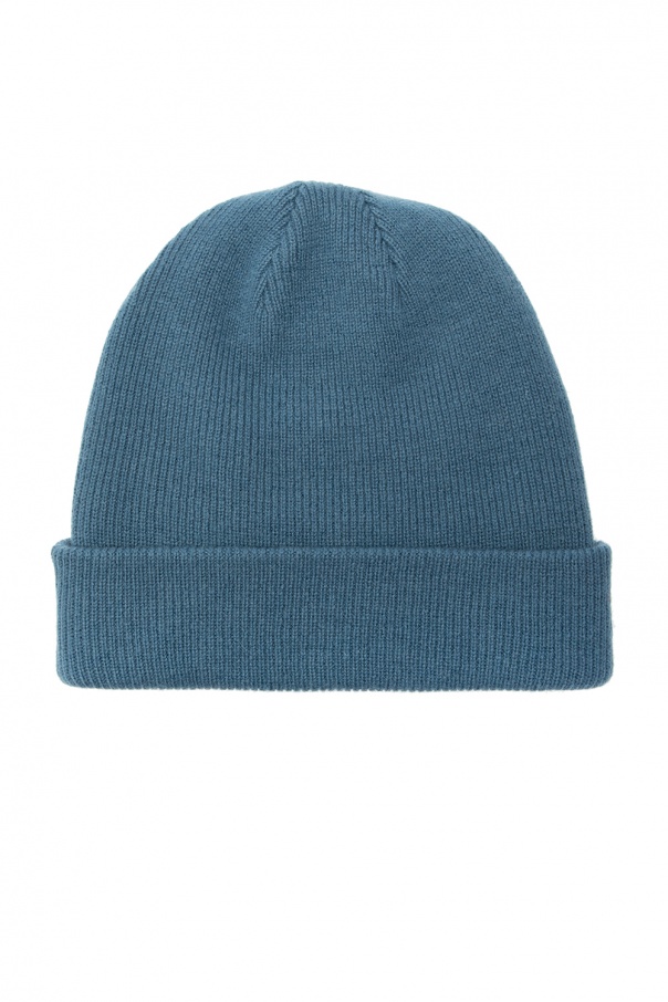 Samsøe Samsøe Rib-knit hat with logo