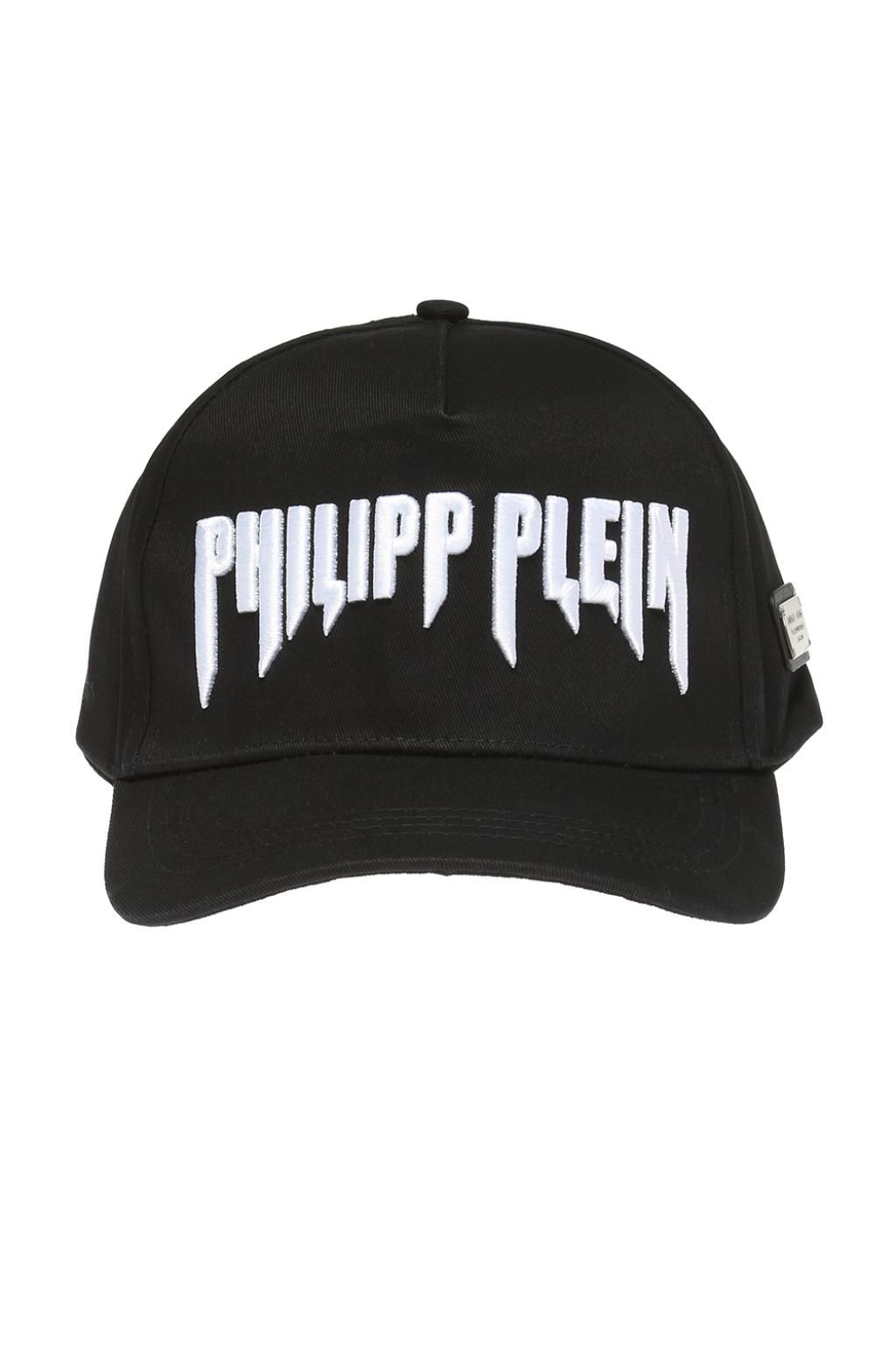 Black Logo-embroidered baseball cap Philipp Plein - Vitkac Germany