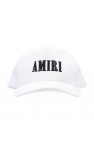 Amiri Tiger motif leather cap