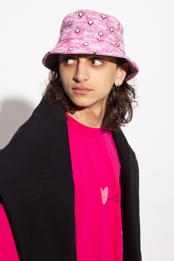 clothing s caps lighters men - GenesinlifeShops Canada - Pink Paint Cord Bucket  Hat MCM