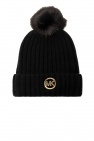 Michael Michael Kors BLACK Pompom hat