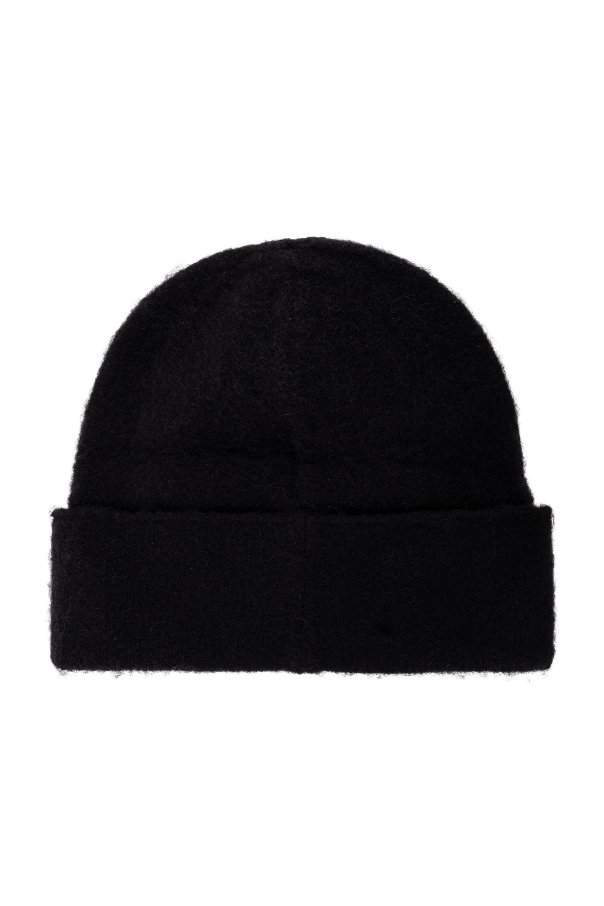 Represent Cap with a logo-shaped appliqué