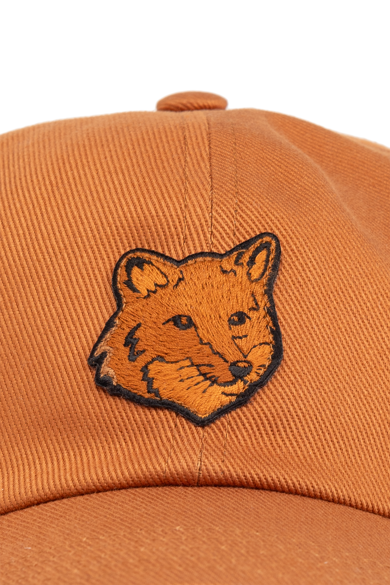 Maison Kitsuné Patched baseball cap