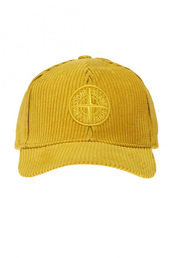 stone island beanie yellow