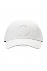 This hat is clean and new and shows no wear to the coated canvas exterior