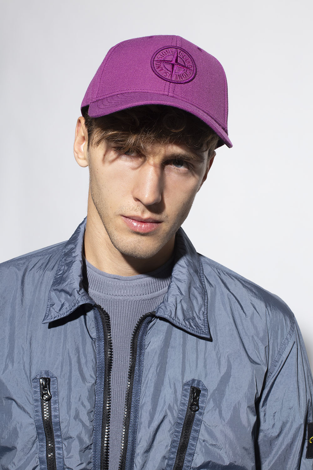 Stone Island Baseball cap with logo