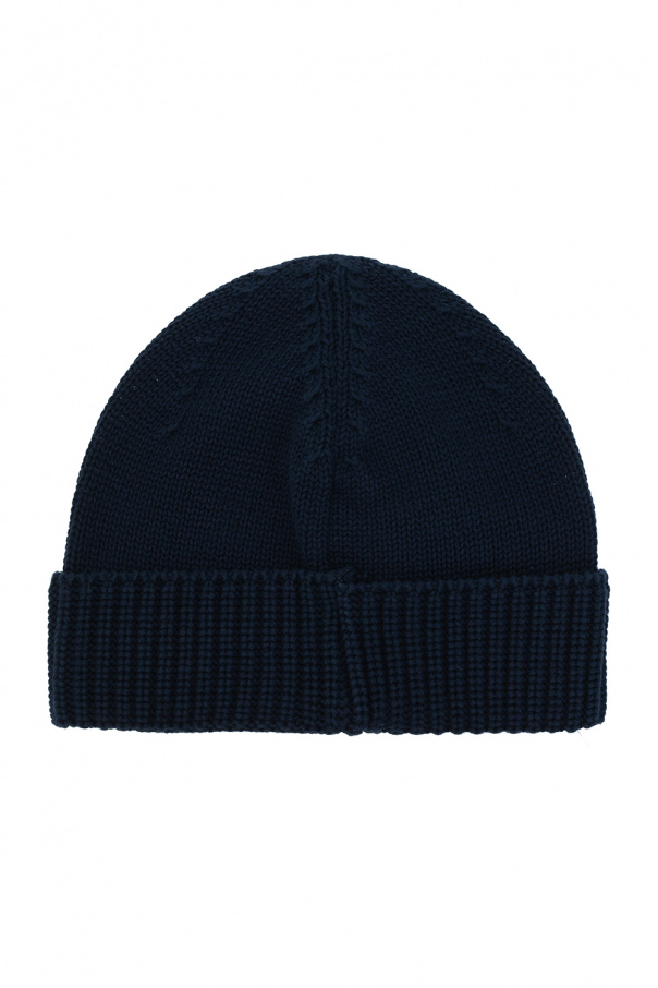 helas fast cap black Beanie with logo