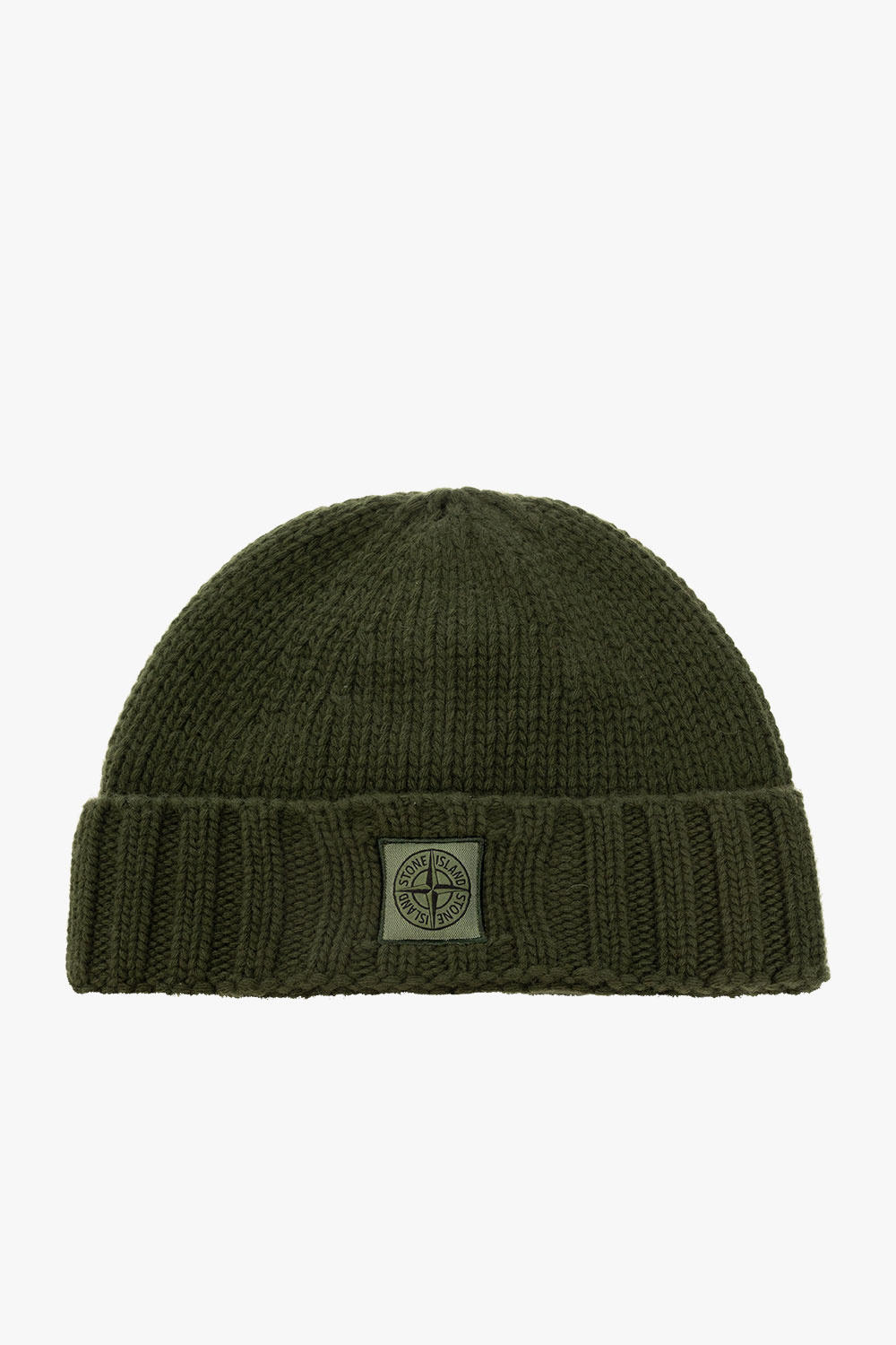 Stone Island Baby Grey Fleece Hat