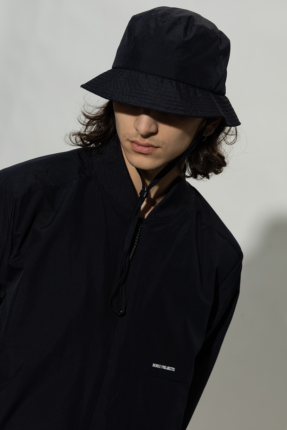 Norse Projects Bucket hat eine with chin strap