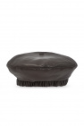 Nanushka ‘Tarone’ vegan leather beret