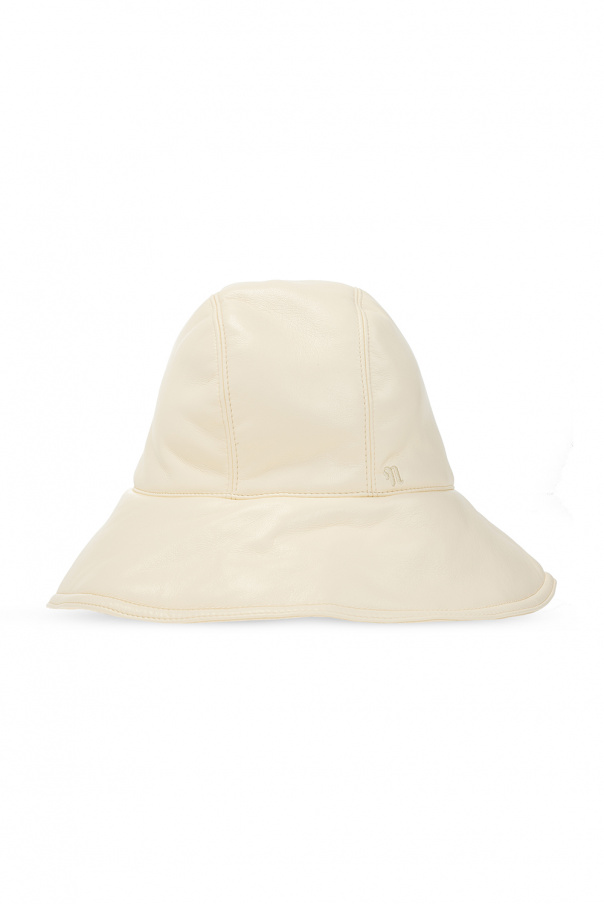 Nanushka Faux Fur Bucket Hat Nero