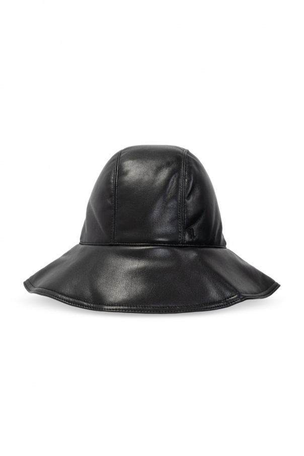 Nanushka ‘Cameron’ vegan-leather hat