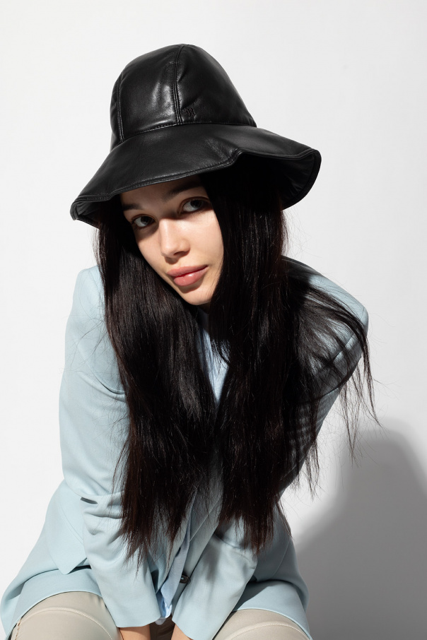 Nanushka ‘Cameron’ vegan-leather hat