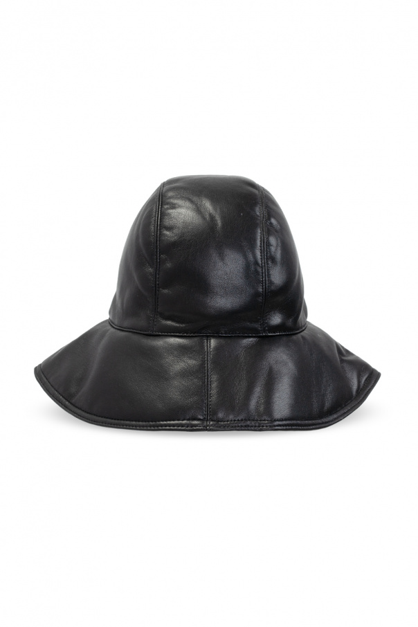 Nanushka ‘Cameron’ vegan-leather hat