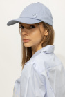 Nanushka light blue ‘Amoy’ baseball cap