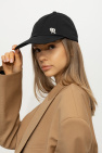 Nanushka BLACK ‘Amoy’ baseball cap