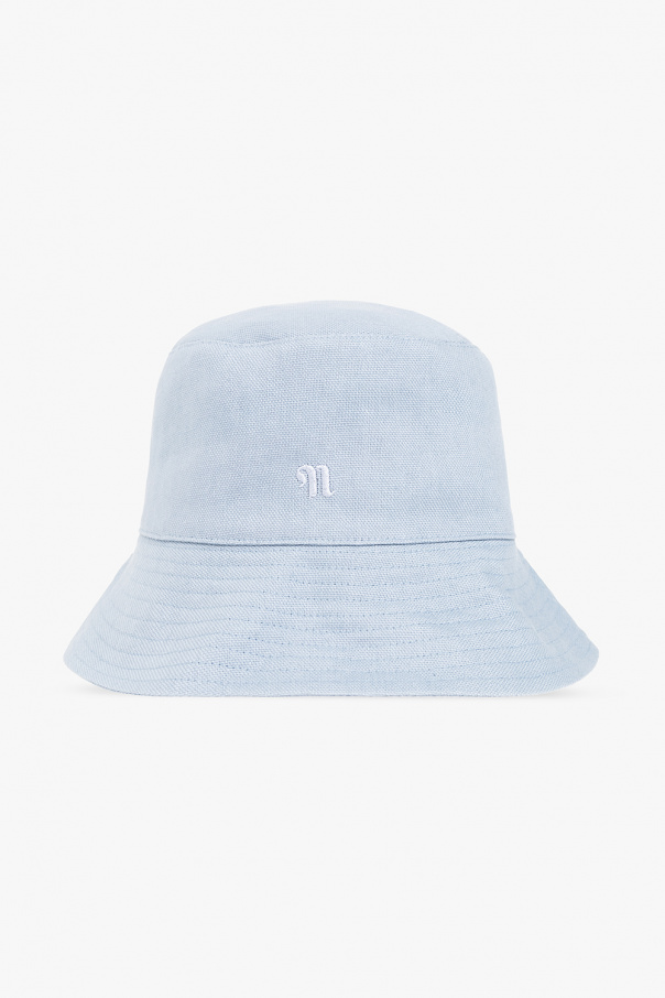 Nanushka ‘Caran’ bucket hat with logo