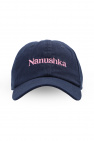 Nanushka NAVY BLUE ‘Val’ baseball cap