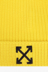 Off-White Kids YELLOW Cotton beanie