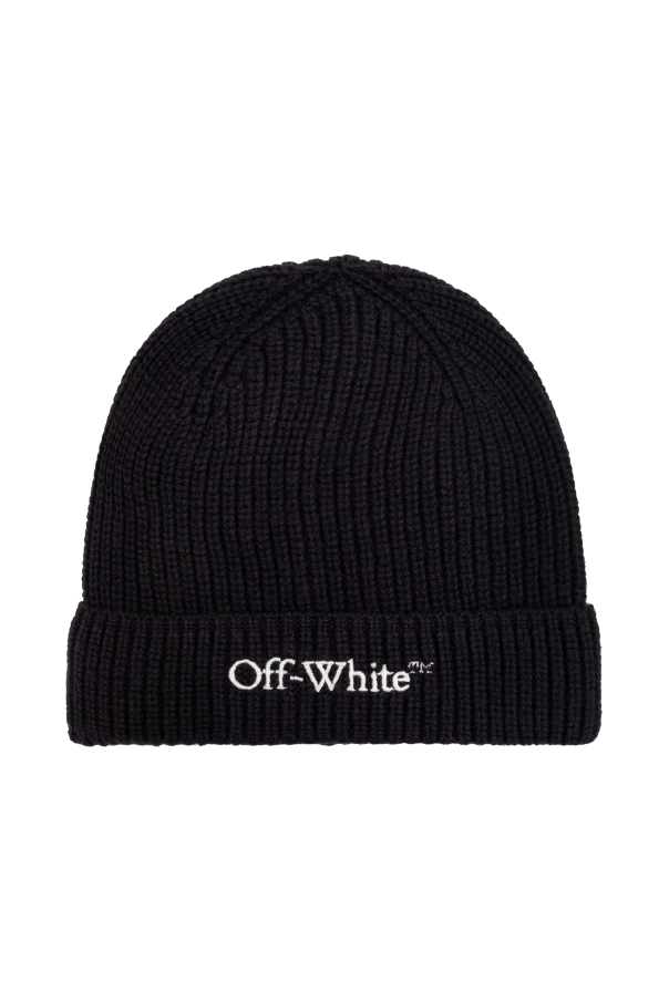 Off-White Kids Czapka z wyszytym logo