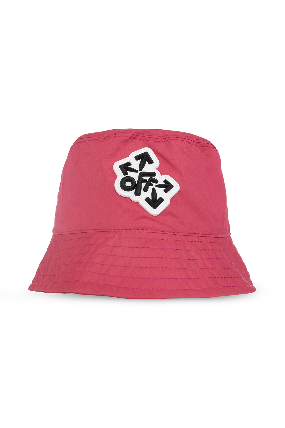 Off-White Kids Logo-patched bucket hat