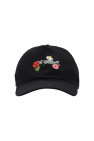 Adult Black Clover Top Grain Golf Snapback Hat