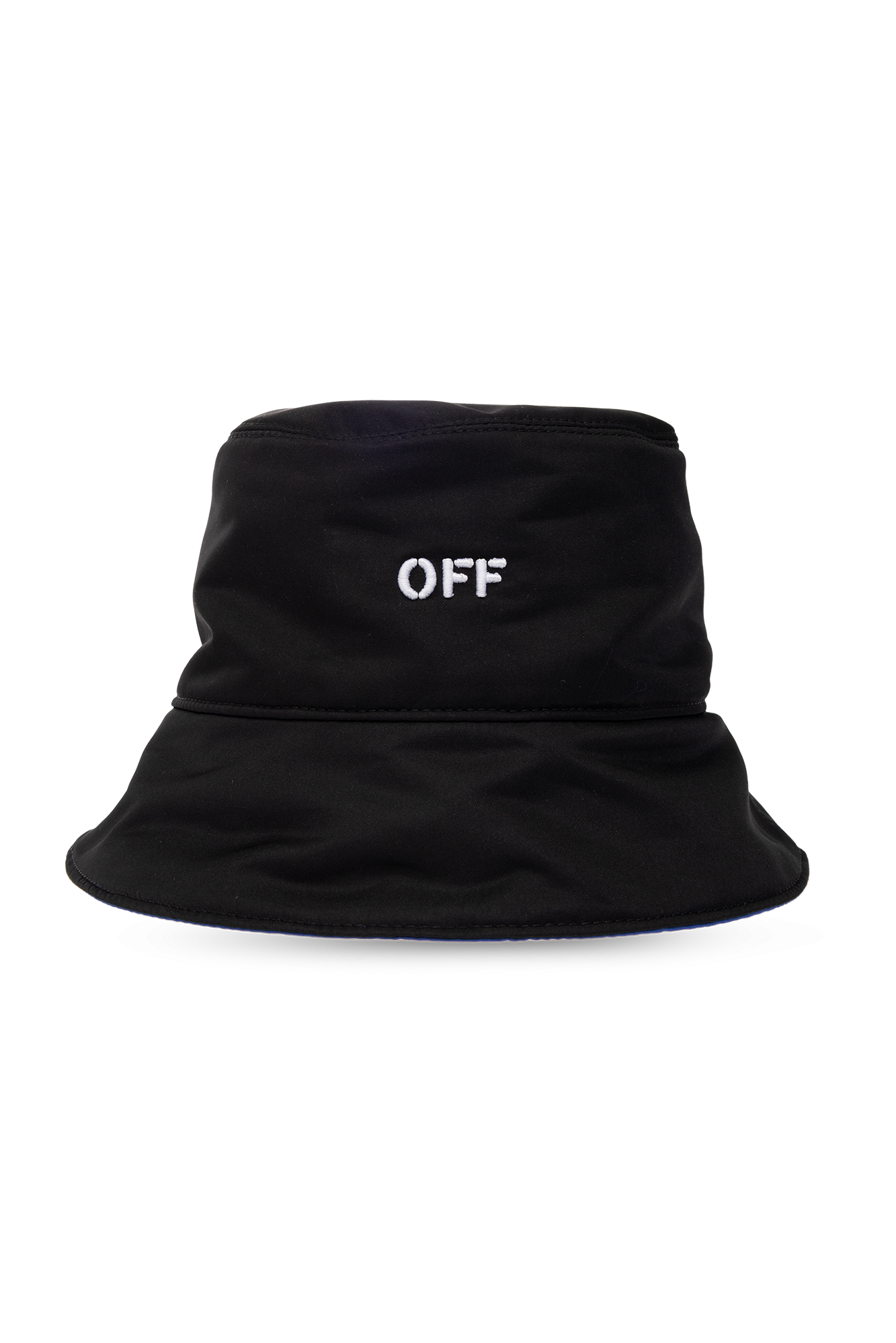 Off-White Embellished denim bucket hat