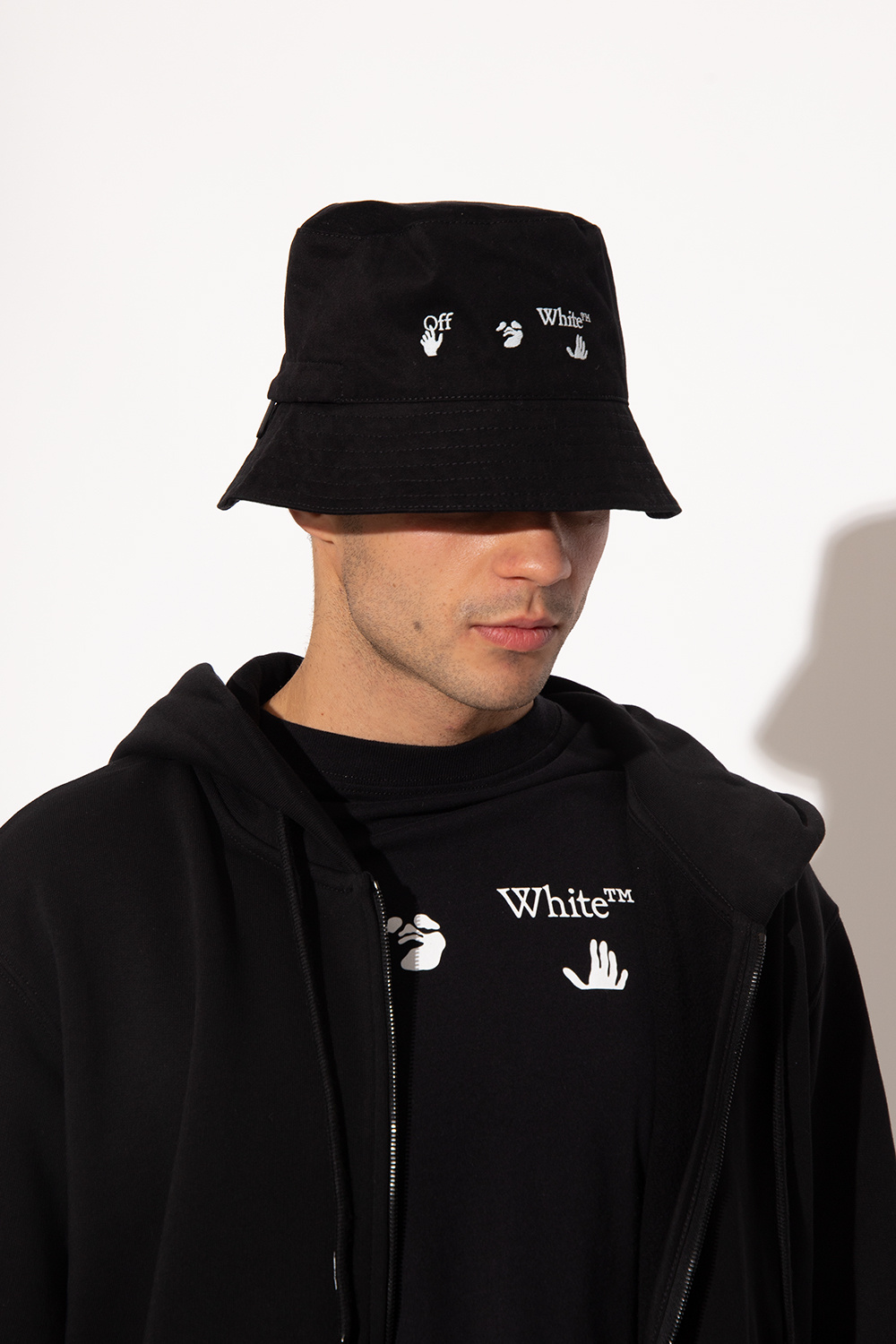 Off-White Bucket hat ANGELES with logo