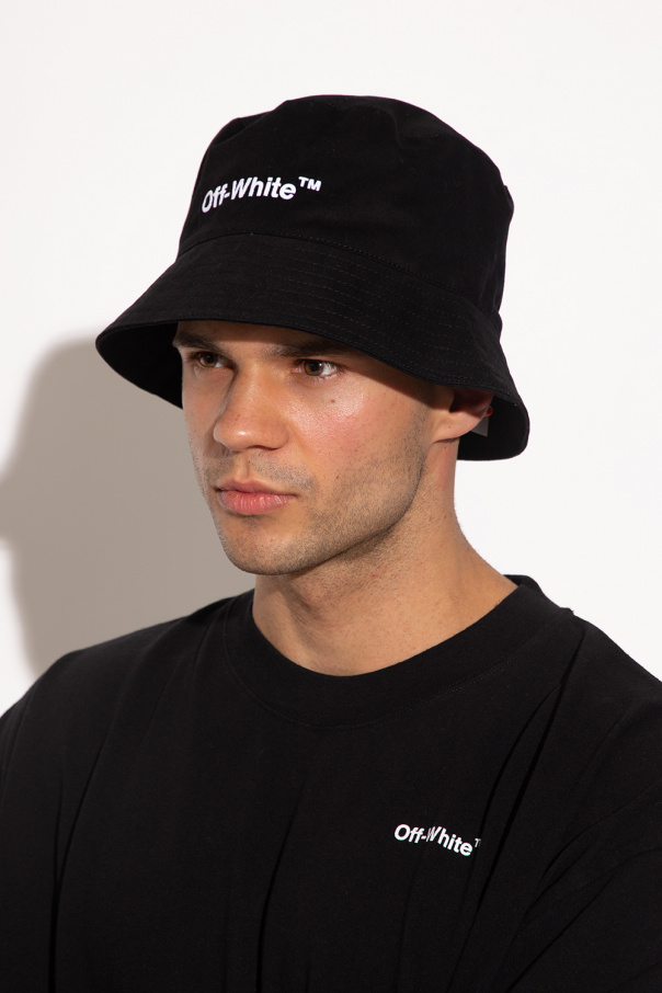 Off-White Bucket LOGO hat with logo