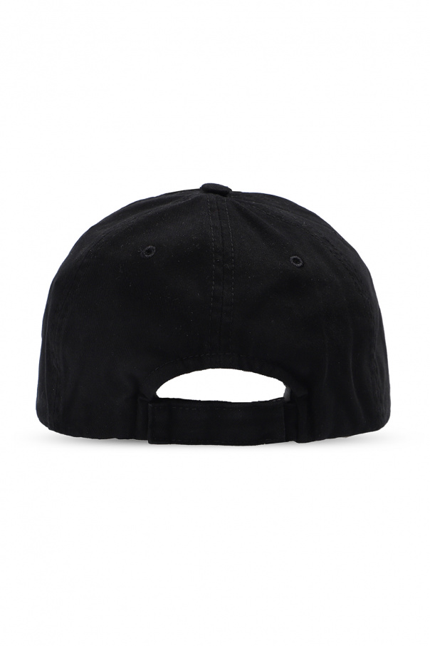 Off-White karl lagerfeld black embroidered cap