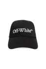 Off-White BLACK Baseball cap with logo