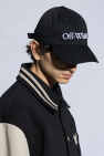 Off-White BLACK Baseball cap with logo