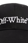 Off-White BLACK Baseball cap with logo