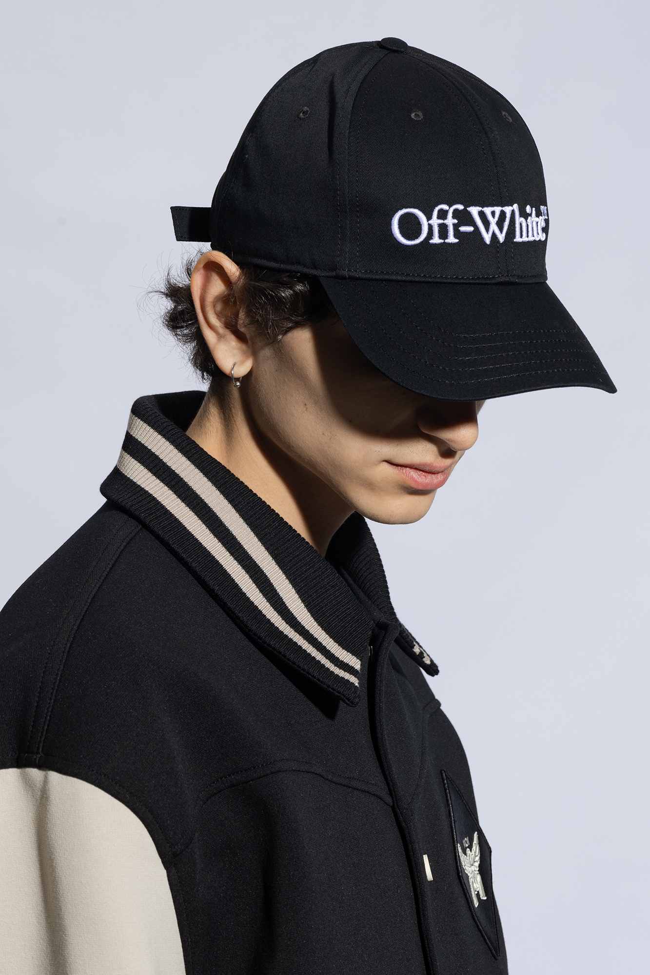 Off-White Baseball cap with logo