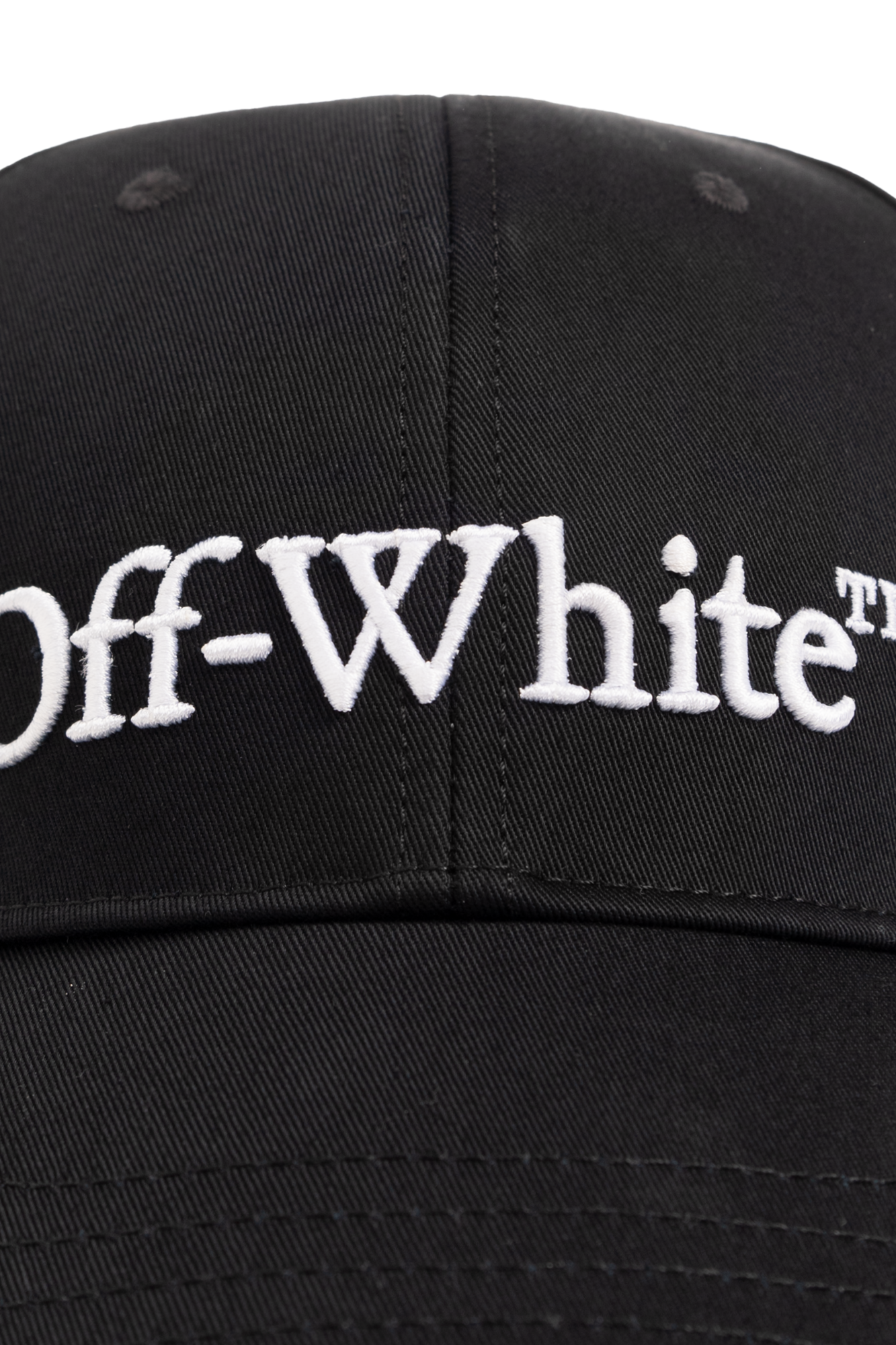 Off-White Baseball cap with logo