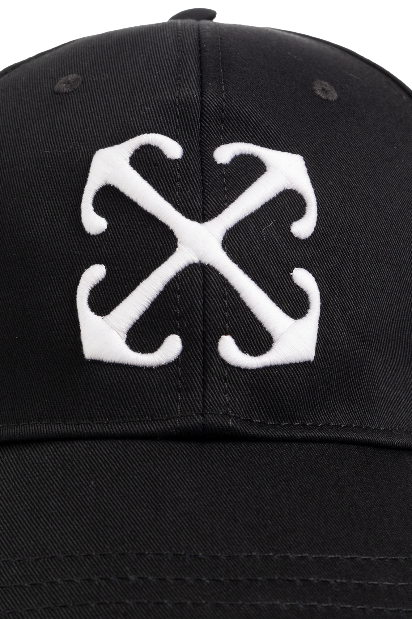 Off-White Embroidered baseball cap