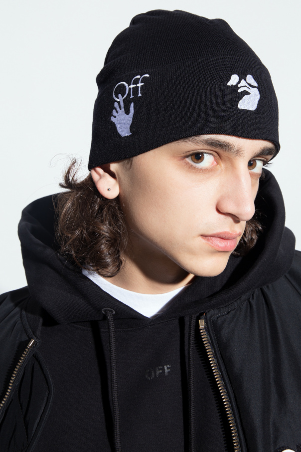 Off-White SANDRO embroidered baseball cap