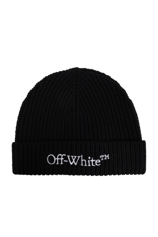 Off-White Wełniana czapka