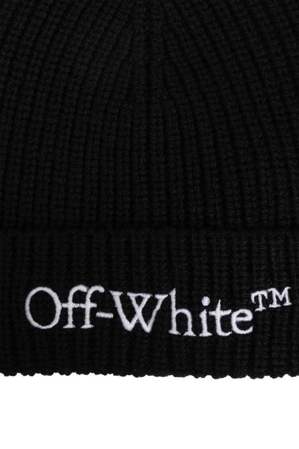 Off-White Wełniana czapka