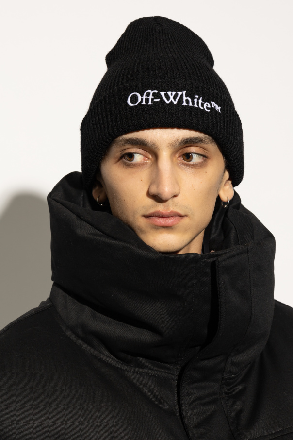 Off-White Czapka z wysztym logo