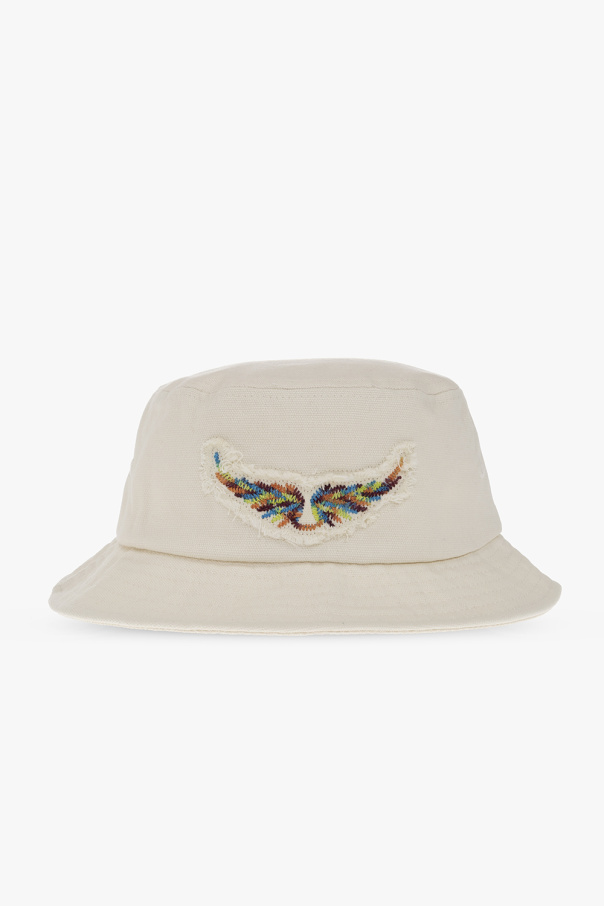 Zadig & Voltaire Fabiana Filippi fine-knit stripe beanie hat