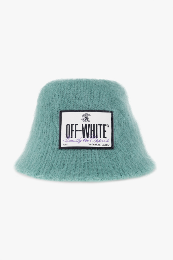 Off-White Icon Cap with paint stains