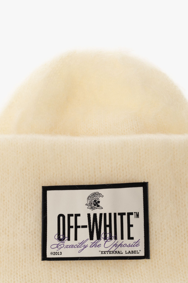 Off-White Beanie with logo
