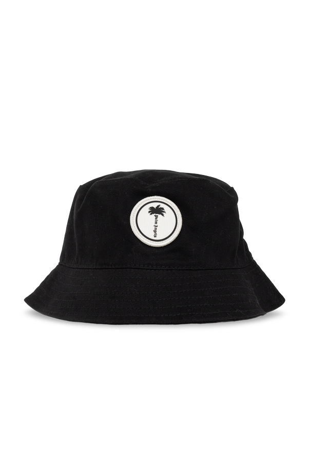 Bucket hat with logo patch od Palm Angels