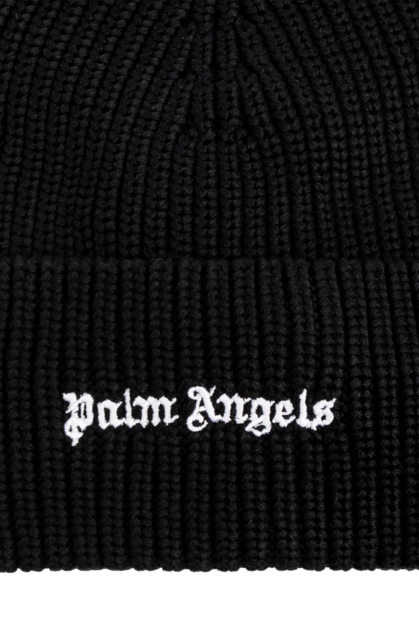 Palm Angels Baumwollmütze mit gesticktem Logo