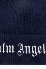 Palm Angels Kids Logo-embroidered beanie
