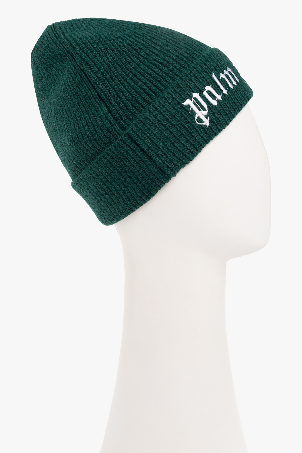 Palm Angels Kids Logo-embroidered beanie