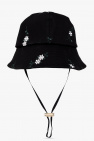 Erdem BLACK Floral bucket hat